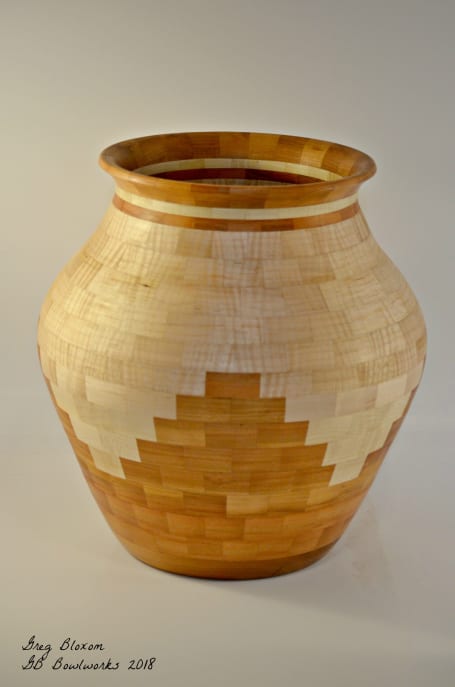 Hand turned wooden bowls